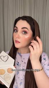 Save this easy glam makeup for ur next event 💗 , Foundation  @beautyiconbymn glow milkshake , Corrector @beautyiconbymn soft natural ,  Highlighter @beautyiconbymn , Powder @beautyiconbymn , Lens ...