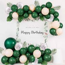 Check out our safari theme decorations selection for the very best in unique or custom, handmade pieces from our shops. Jungle Safari Theme Party Decorations 104pcs Green Balloon Garland Arch Kit With Artificial Tropical Palm Leaves And Animal Print Latex Balloons For Kids Boys Girls Birthday Party Baby Shower Decor Buy Online In