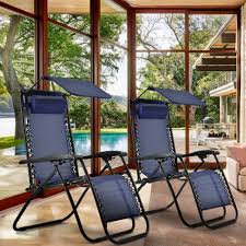 There are 649 outdoor lawn chair for sale on etsy, and they cost $87.74 on average. Chaise Lounge Outdoor 2 Piece Elastic Headrests Included Lawn Chair Set Folding Zero Gravity Chair With Adjustable Canopy Uv Resistant Reclining Camping Chair Hold Up To 264 Lbs For Pool Q4386 Walmart Com