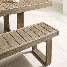 99% on time shipping · easy returns · 5% rewards with club o Portside Outdoor Expandable Dining Table Benches Set