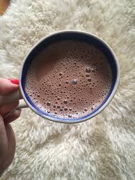 My Hot Almond Milk Chocolat Chaud With Cacao Powder Cinnamon Vanilla Extract Chocolat