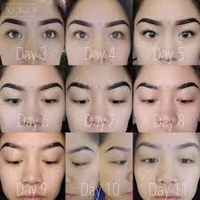 Your tattoo has to breathe to scab over and heal, and wrapping it back up will create to much moisture and slow the process down. The Healing Process Tint Brow Studio Nyc