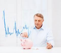 【pig】pig finance скачать кошелек и информация. Old Man Putting Coin Into Big Piggy Bank Stock Photo Image Of Finances Coins 37268548