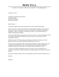 Registered Nurse Cover Letter