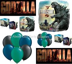Godzilla Balloons Make Your Own Set Birthday Party Supplies Decorations Anagr Godzilla Birthday Birthday Party Supplies Decoration Godzilla Birthday Party