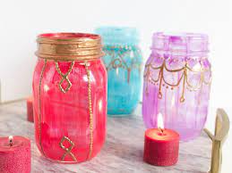 Petaluma black large metal lantern, $99.95, crateandbarrel.com. Make Diy Moroccan Style Lanterns From Old Mason Jars