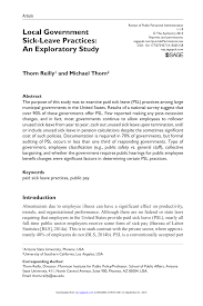 But emailing a professor is different from email a friend or family member. Http Www Thomreillypublications Com Docs Sick Leave Review 20of 20public 20personnel 20administration 2015 Reilly 0734371x15605158 Pdf
