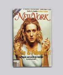 SEX AND THE CITY  SINGLE & FABULOUS? MAGAZINE COVER 2x3 POSTER MAGNET  (carrie