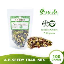 There are several minerals which are packed into these little green . Greenola A B Seedy Trail Mix 100g Set Of 4 Greenola