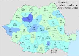 Salariu Mediu Net Pe Judete Romania