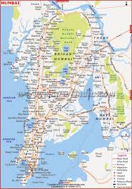 General Map Mumbai India United Nations 7 Urban Agglomeration On The Planet Mumbai Map Mumbai City India Map