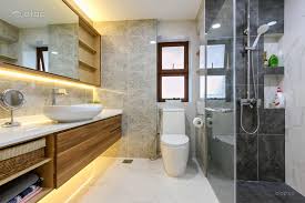 As we usually have to work with small bathrooms in singapore, white is probably the best colour to opt for as it can create the illusion of a larger space. Minimalistic Scandinavian Bathroom Condominium Design Ideas Photos Malaysia Atap Co