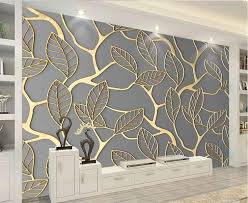 3d Gold Leaf Design Wallpaper Wall Mural For Home Or Business Business Design Mural Wallpaper Wall Art Wallpaper Wallpaper House Design Wall Wallpaper