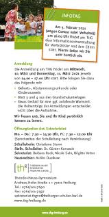 Ferien im schuljahr 2021/22 (alle bundesländer). Thg Info Flyer 2021 22 Herzlich Willkommen Am Thg Freiburg