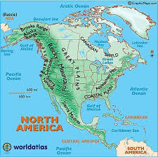 The height above sea level. Landforms Of North America Mountain Ranges Of North America United States Landforms Map Of The Rocky Mountains Worldatlas Com