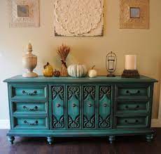 Vintage Credenza Boho Sideboard French Country Console Table Mid Century Dresser Eclectic Buffet Vintage Credenza Painted Furniture Mid Century Modern Tv Stand