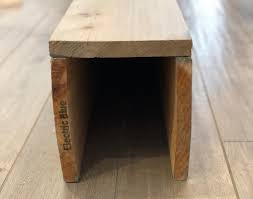 When we talk about those projects, we often refer to how the designers glued certain pieces together to achieve the final look. The Result Of My Diy Faux Wood Beams Classy Clutter