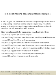 Sports consultant resume consulting resume examples. Engineering Consultant Resume Sablon