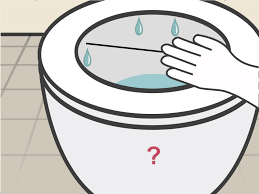 There is a small metal flange that you hold together to move it along an arm. 3 Ways To Fix A Slow Toilet Wikihow