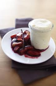 Zimtparfait Zu Rotweinpflaumen Rezept Lecker Rezept Lecker Einfacher Nachtisch Rezepte