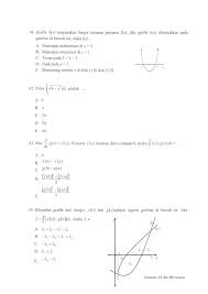 Jenis soal ini memiliki persamaan dengan soal matematika umumnya karena ada proses perhitungan dan juga analisis. Perguruan Tinggi Kedinasan Soal Ujian Masuk Sekolah Kedinasan Stis 2015 Matematika