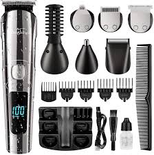 Buying guide for best hair clippers. Amazon Com Brightup Beard Trimmer Cordless Hair Clippers Hair Trimmer For Men Waterproof Body Mustache Nose Ear Facial Cutting Groomer Electric Shaver All In 1 Grooming Kit Usb Rechargeable Led Display Health