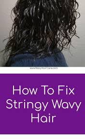 Then, use a curling iron on the mid to ends of your hair to. Stringy Wavy Hair Causes Fixes Wavy Hair Care