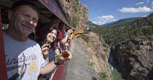 Introducing the durango brew train … which is the trip begins on board an authentic locomotive from the 1920s, before leaving the small city of durango and riding through the animas valley. Durango Brew Train Durango Com