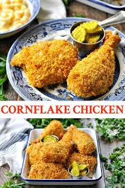Cornflake Chicken Recipe Cornflake Chicken Easy Chicken Dinner Recipes Chicken Main Dish Recipes