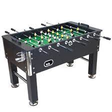 The aim of the game is to move the ball into the opponent's goal by manipulating rods which have figures attached. 54 Inch Fussball Table Babyfoot Soccer Game Table Kicker Football Table Game China Soccer Table And Table Soccer Price Made In China Com