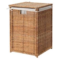 Branas Laundry Basket With Lining Rattan Ikea In 2020 Ikea Basket Ikea Laundry Hamper