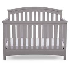 Delta Children Emerson 4 In 1 Convertible Crib Cribs Convertible Crib Convertible Crib Grey