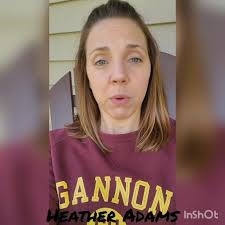 Dr. Kim Cavanagh announces Rachel Nye as the Gannon PA program's  Outstanding Graduate Student of the class of 2020