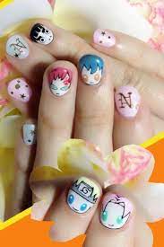 look at that lee naruto nails kawaii nail art kawaii nails