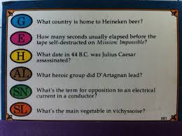 250+ trivia questions & answers for kids | thought catalog playing trivia is a great way to spend time with the whole family. Answer This Trivial Pursuit Card Or Die Trying Say Know To Trivia