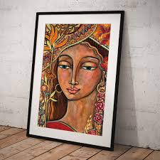 Focusing On Beauty Art Print by Shiloh Sophia McCloud