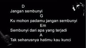 G ku mohon padamu jangan sembunyi. Chord Lumpuhkan Lah Ingatanku Youtube