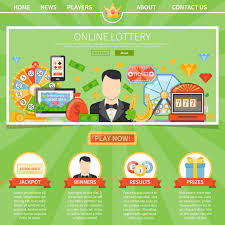 Lottery And Jackpot One Page Template Vector Free Download