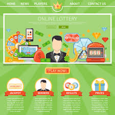 Lottery And Jackpot One Page Template Vector Free Download