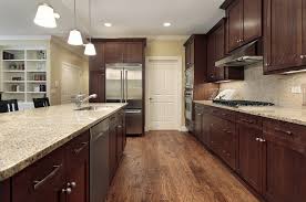 Kitchen design ideas brown cabinets. Brown Kitchen With Wood Floors Kitchen Design Kitchen Ideas Kitchen Inspiration Brown Kitchen Cabinets Walnut Kitchen Cabinets Wood Floor Kitchen