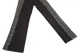 We also offer both regular and. Issey Miyake Men Plaids Dyed Wool Pants Trousers Black 2 Playful