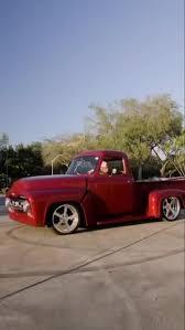 Image result for Red 1954 Truck