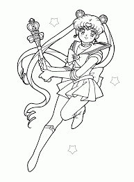 Home » mecha anime » sailor moon. Sailor Moon Coloring Book Coloring Pages For Kids And For Adults Free Coloring Library