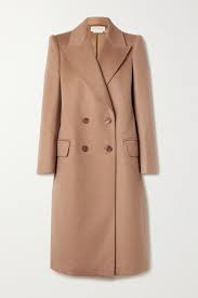Vintage ladies beige / camel button up collared winter coat size medium handmade. What To Wear Net A Porter