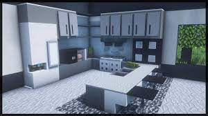 Minecraft How To Make A Modern Kitchen Minecraft Mansion Minecraft Modern Minecraft Interior Design