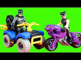 Imaginext Batman Robin Atv Bring Joker And Catwoman To Jail Youtube Batman Robin Catwoman Batman
