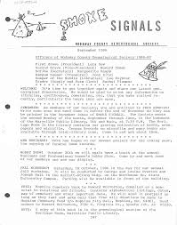 Smoke signals (Nodaway County : Missouri)