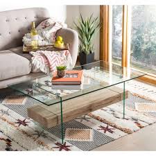 Pour river rocks into the recessed top of the coffee table. Our Best Living Room Furniture Deals Modern Glass Coffee Table Coffee Table Glass Coffee Table