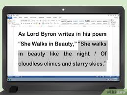 Tips and tricks on how to cite a poem conclusion when to use poem quoteswhen is it appropriate to cite a poem? How To Quote Poetry In An Essay With Pictures Wikihow