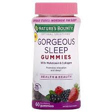 Nature S Bounty Optimal Solutions Gorgeous Sleep Gummies Berry Nature S Bounty Gummies Melatonin Gummies